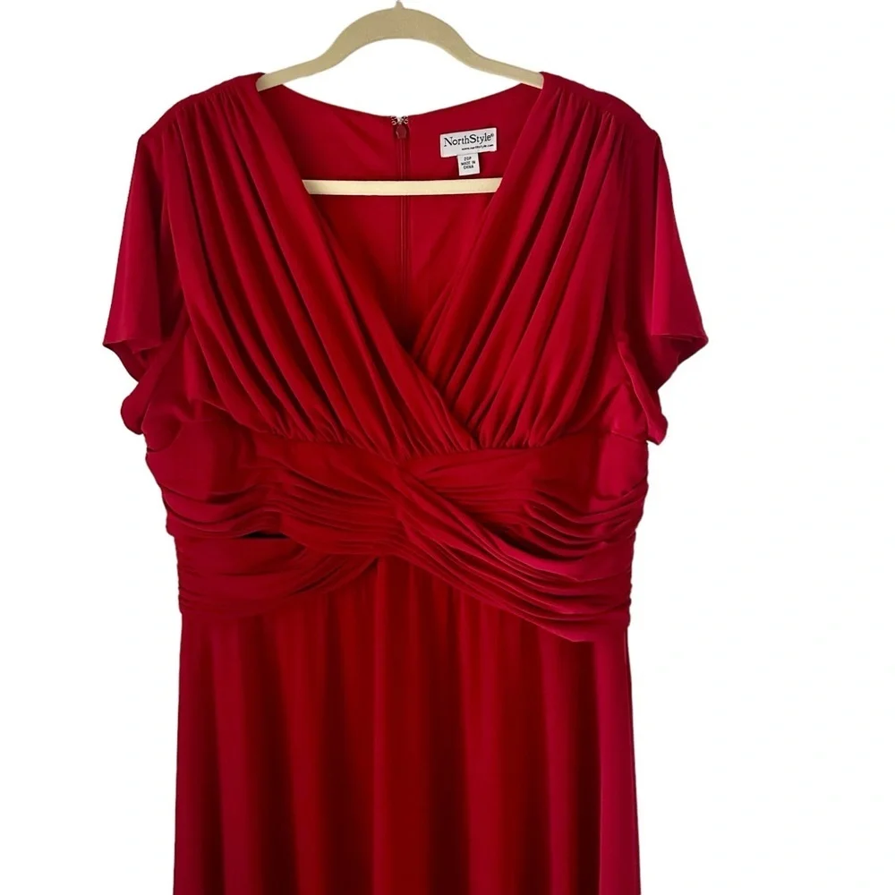 NorthStyle Women’s Dress Red Size 20P